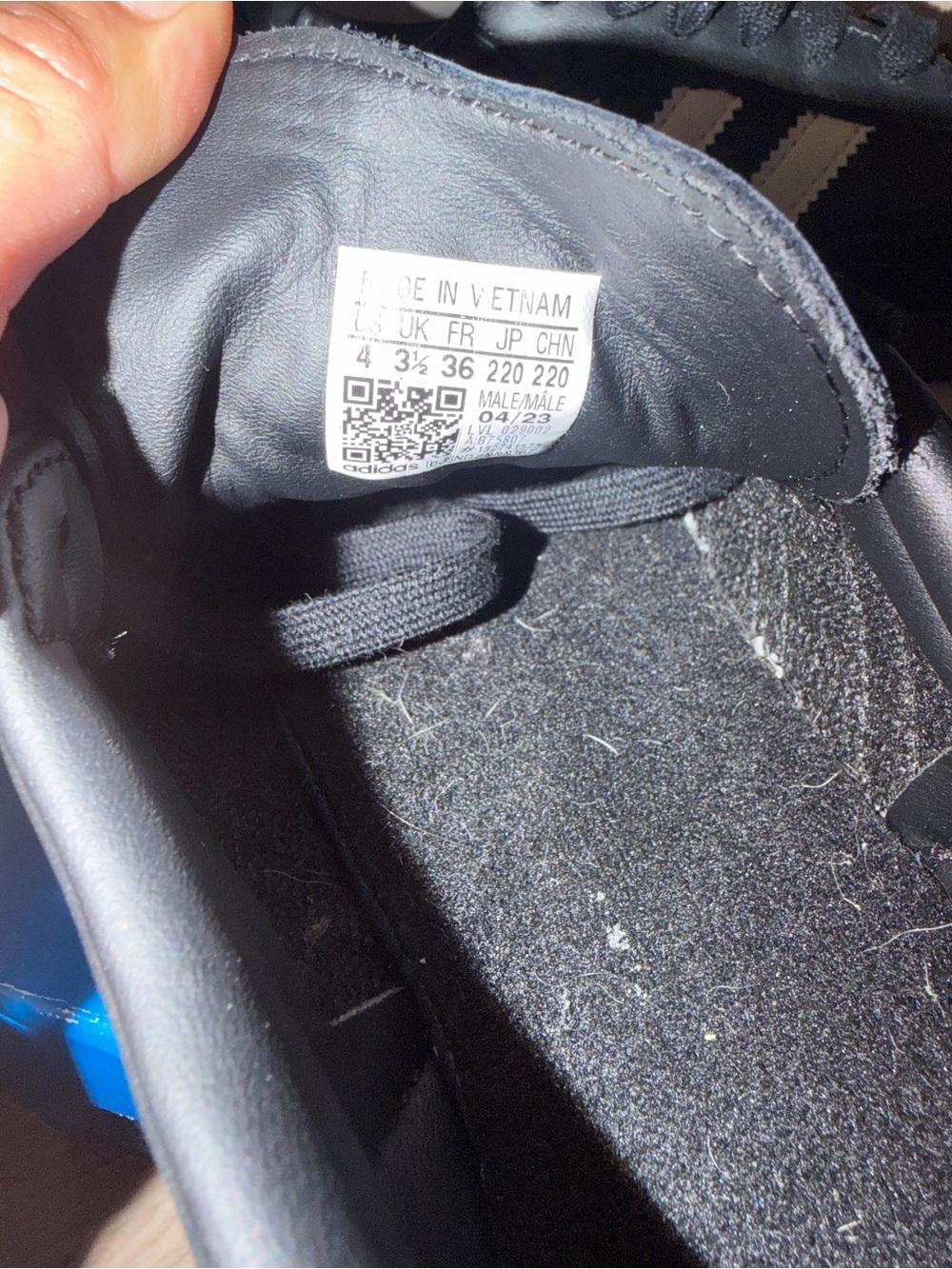 adidas Black Samba Sneakers - Picture 7 of 7
